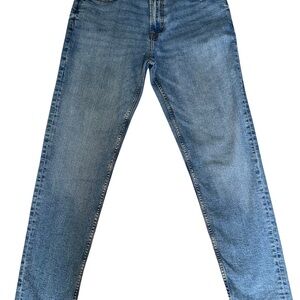 Zara Women's Medium Blue Straight Leg Jeans
